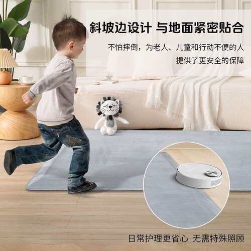 5cm加厚防摔地垫 家用易打理斜坡边防绊倒儿童爬行垫榻榻米地铺垫