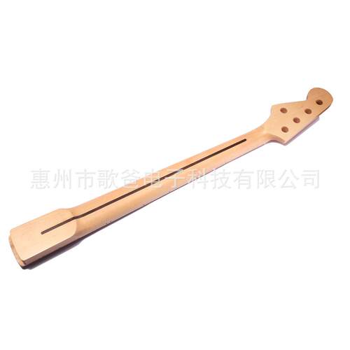 乐器配件 吉他配件 PB贝斯5弦的枫木背中线 琴柄
