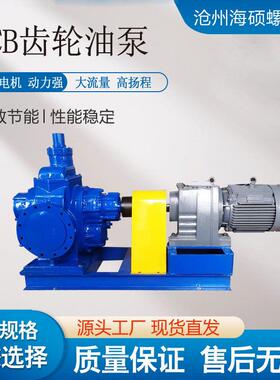 齿轮油泵KCB不锈钢齿轮油泵大流量柴油汽油耐高温腐蚀液压自吸泵