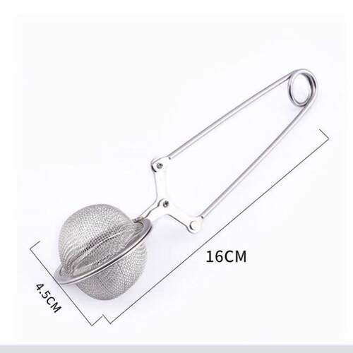 Tea Ball Infuser Filter Diffuser Stainless Steel Chain Handl