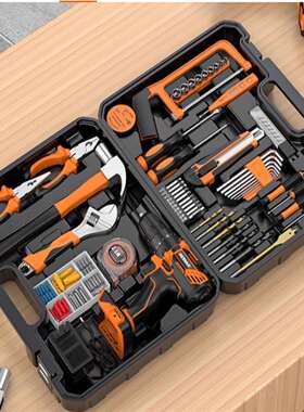 电钻工具箱套装V6动力2电池/118件套装 型号:TG2-V6库号：M72034