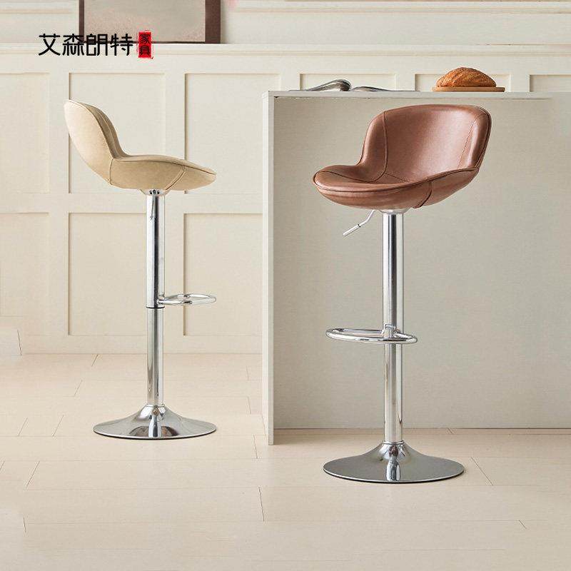 艾森朗特轻奢吧台椅升降家用岛台高脚凳酒吧高椅前台收银旋转吧椅,住宅家具,家用高脚椅,淘宝优惠券,粉丝福利购,淘宝优惠卷