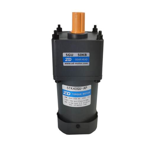 5TK40GU-AP-5GU50KB中大力矩减速马达110V 40W中空直角调速器电机