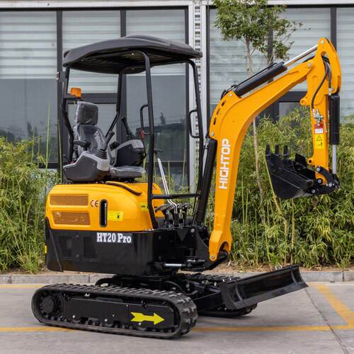 源头工厂20型小型履带挖掘机农用果园工程微挖室内破碎挖机