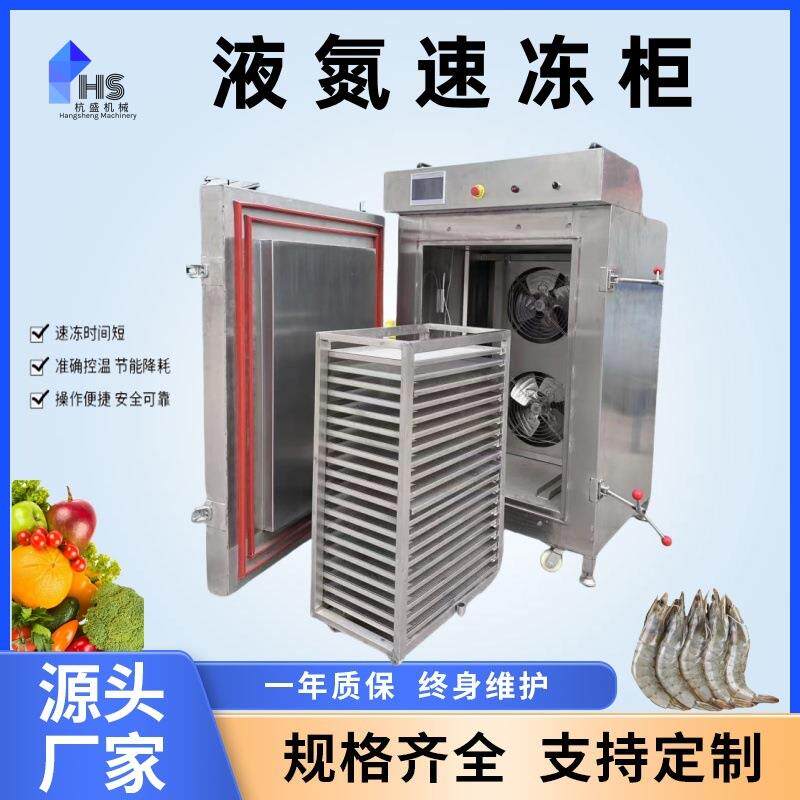 小型海参速冻柜手抓饼水饺食品冷冻柜鱼类超低温液氮速冻柜