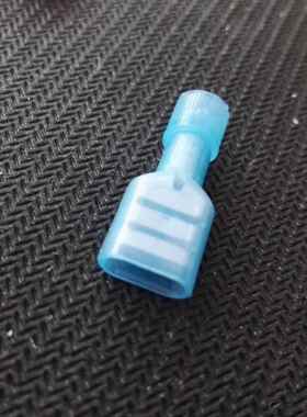 MDFN2-2506.3插簧插片蓝WDN色硬护端套龙冷压绝缘尼全子