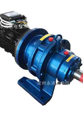 轨道平车车电机 直流减速电 48V 3机电动平电机W 搬运台344车电机