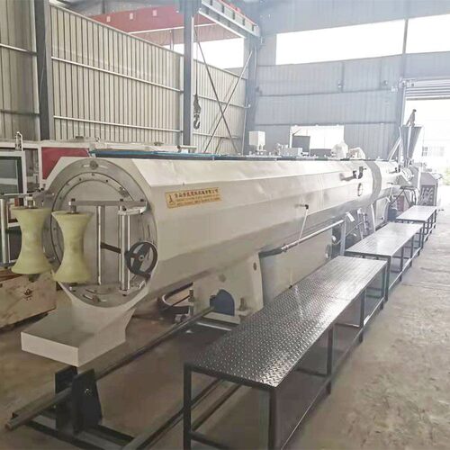 定制塑料管材生产设备PVC雨污水管材产线给水供暖管材生产设备