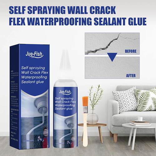 Jue-Fish Flexible Waterproof Sealant - Wall Crack Repair, No