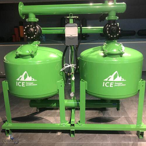 ICE系列海水淡化介工业废水处理质过滤器农业灌溉首部砂石过滤器