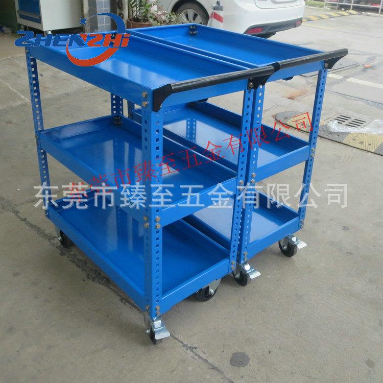 大量供应 三层手推工具车 大尺寸大承重拆装式手推车