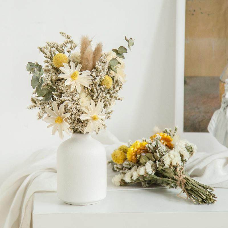 ins桌面干花花瓶摆件创意简约轻奢北欧家居插花玫瑰diy餐桌装徐小,家居饰品,花瓶,淘宝优惠券,粉丝福利购,淘宝优惠卷