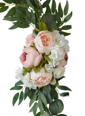 婚93936仿6婚礼真花迎宾花指示花牌艺拱门门楣花摄影装饰桌花庆用