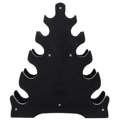 5 Tier Dumbbell Rack Leaf Design Storage Stand for Home