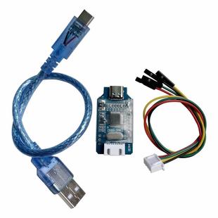 兼容J-link OB ARM彷真下载调试器 SWD编程器jlink下载器代替V8蓝