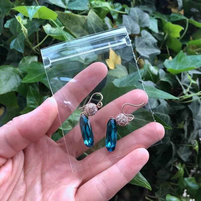 现货超透PP自封塑封首饰包装袋加厚珠宝袋古玩防氧化100个