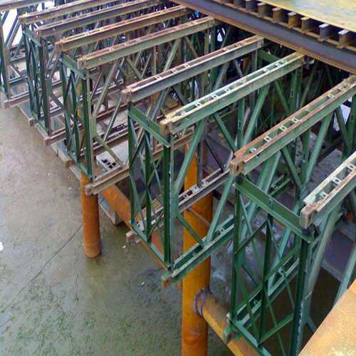 批量制造贝雷片 桁桥建筑程321贝雷栈片-工贝雷片施321贝雷架工桥