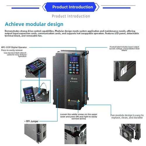 原台达逆变器Cp2000三相380V 7.5Kw 15Kw 18.5Kw 22Kw 30 37Kw