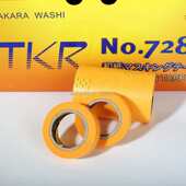 纸黄色瓷砖美缝美纹纸 修高粘分色 TKR7288和纸胶带 真石漆喷涂装