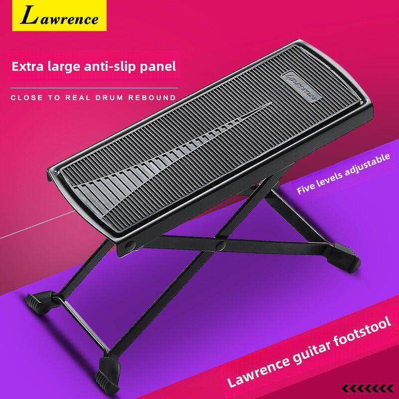 劳伦斯吉他踏板民谣吉他脚凳古典吉他踏板五速高度调节
