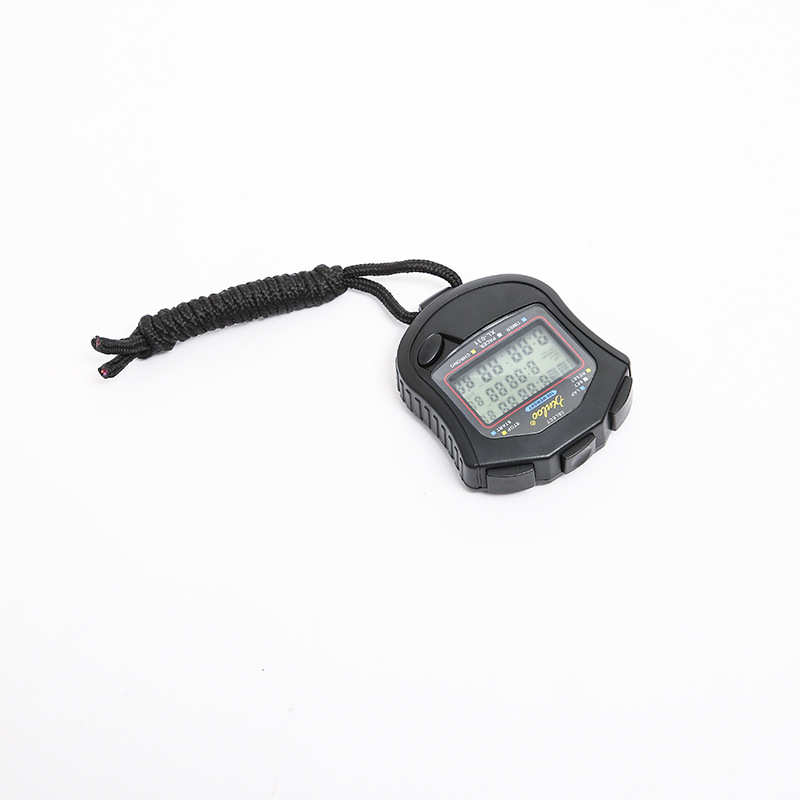 多功能运动电子计时秒表三排多道防水健身运动田径比赛电子计时器