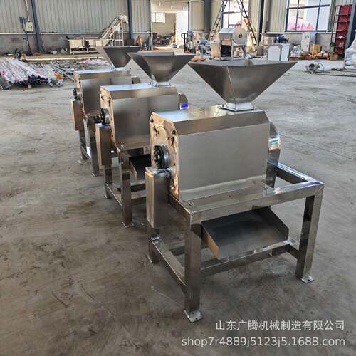 水果浆渣分离机沙棘果枇杷芒果山楂打浆机不锈钢工业去核果酱机