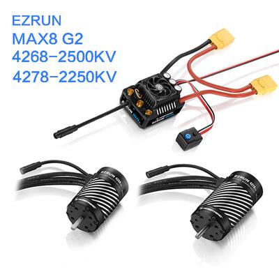 好盈 一狼EzRun MAX8 G2+4268/4278 G2R有感无刷防水动力套装