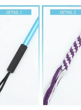 Interactive Dog Toys Extendable Flirt Pole Funny Chasing