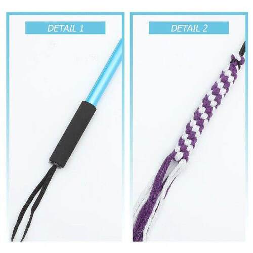 Interactive Dog Toys Extendable Flirt Pole Funny Chasing