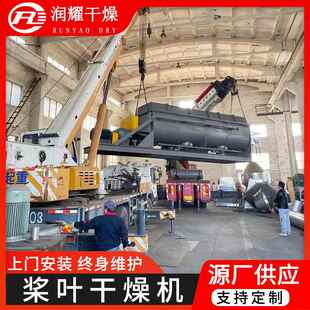 土霉素叶空心桨叶叶HHK干燥机印染污泥桨干渣燥机邻硝基苯胺桨烘