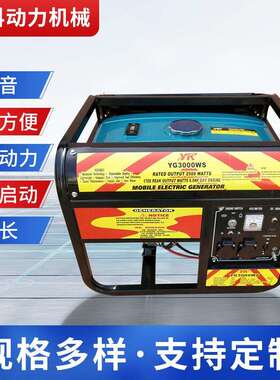 YG2000N/E-3800N/E小型家用新款汽油便捷式1.5-3KW移动式发电机