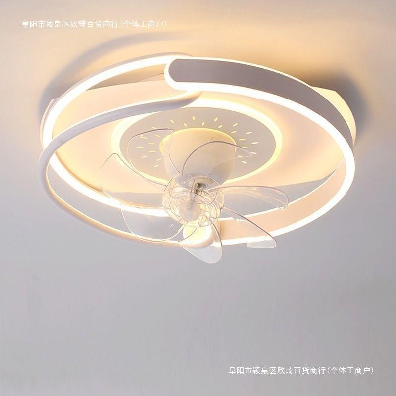 大吸顶摇头卧室房间静音智能吊扇灯中山风扇灯餐厅奥风力包邮