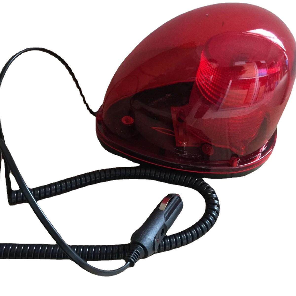 施工车强磁吸顶灯旋转LED声光报警器LTD-1201J点烟插头12v24v