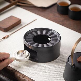 蜡烛新款温茶炉高颜值日式小火炉加热保温底座家用轻奢复古暖茶炉