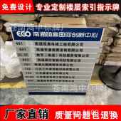 铝合金楼商司场980医院写字电梯公分楼层布导指示牌可更换楼层索