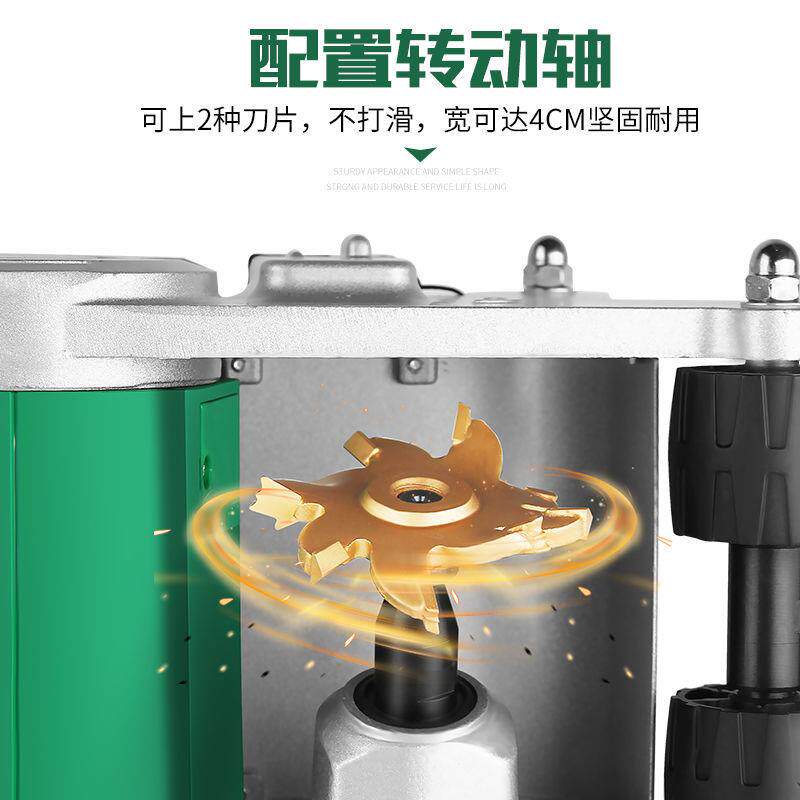 开槽机水电工程无尘安装加气块泡沫砖切槽机器轻质砖墙壁一次成型