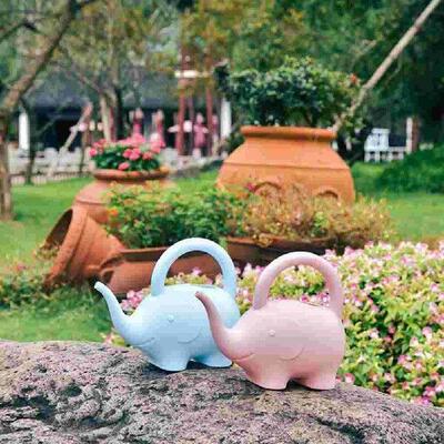 Elephant Watering Can Container Plastic Pot Toy Set Kids Pe