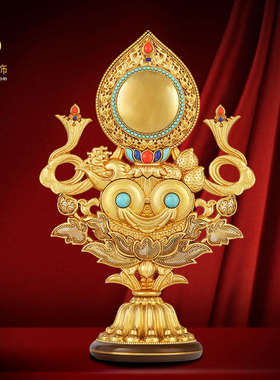 慧宝黄铜五妙欲组合藏传民族佛前家用佛堂八供养摆件供具民族用品