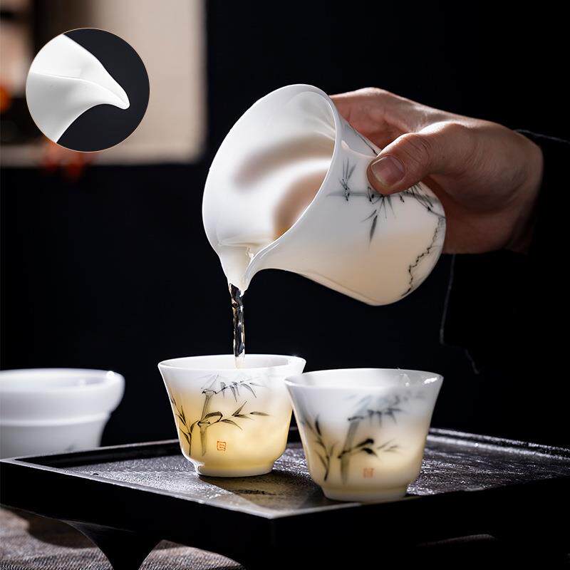新中式茶桌实木国风蝴蝶型腿大气禅意茶室办公室养生壶榫卯茶台