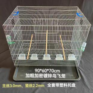 70cm加粗加密镀锌电镀锌飞笼飞行笼鹦鹉群鸟金刚鸟大型鸟笼