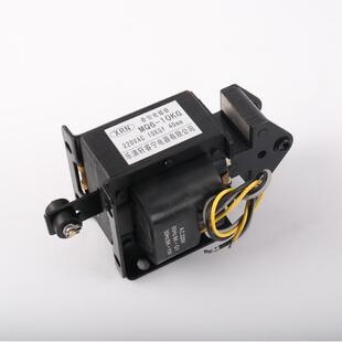 吸力10公斤易安装 大吸力交流电磁铁MQ6 推拉行程40mm 10N