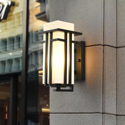 新中式户外灯阳壁台走廊过道别墅TD17003庭户院外门墙灯大入LED防