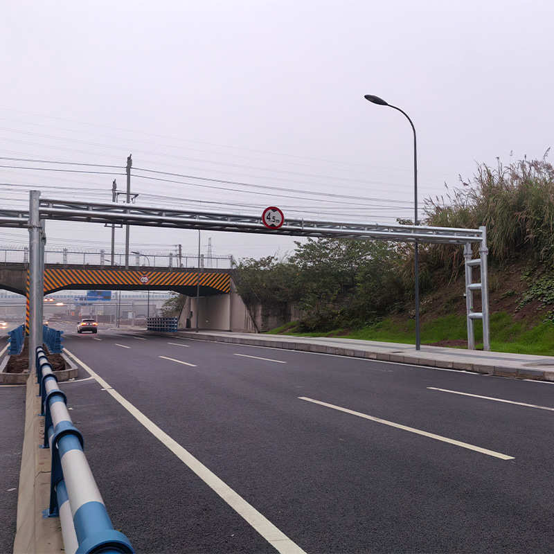 限高通用专用架升降式高速室外限速限高反光膜道路公路交通杆