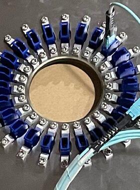 厂家供应MDC48光纤研磨盘光纤跳线研磨夹具精密加工光通信高精度