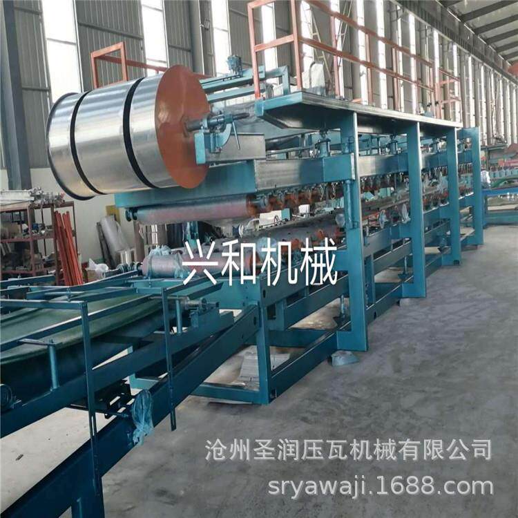上海岩棉复合机950型岩棉机彩钢夹心板复合机压瓦机
