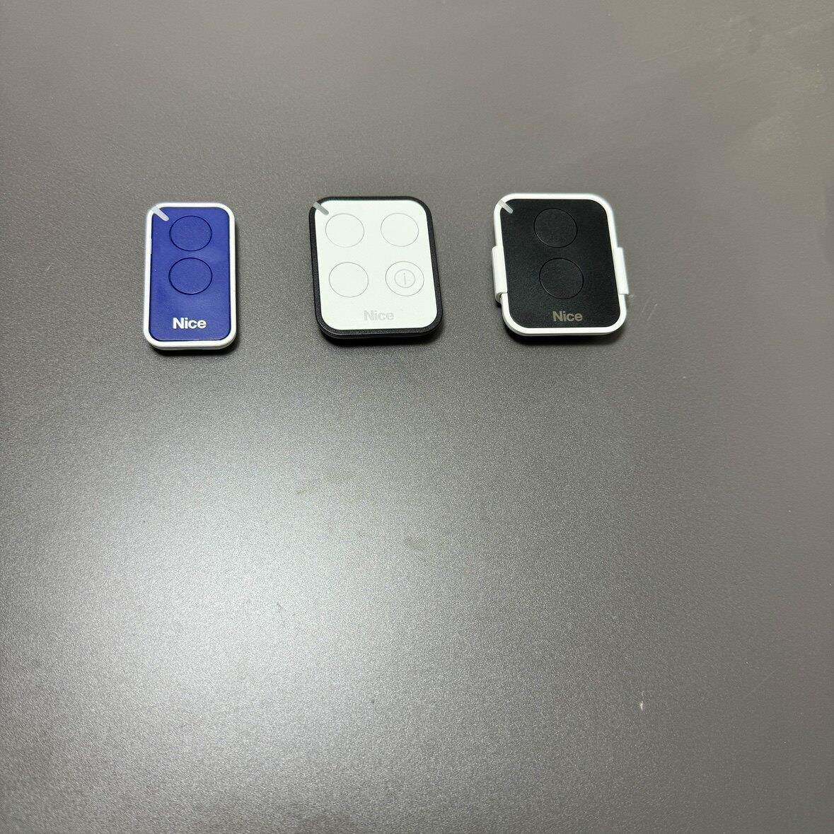 意大利Nice原装遥控器发射器车载遥控4键2键平移门电机直臂进口