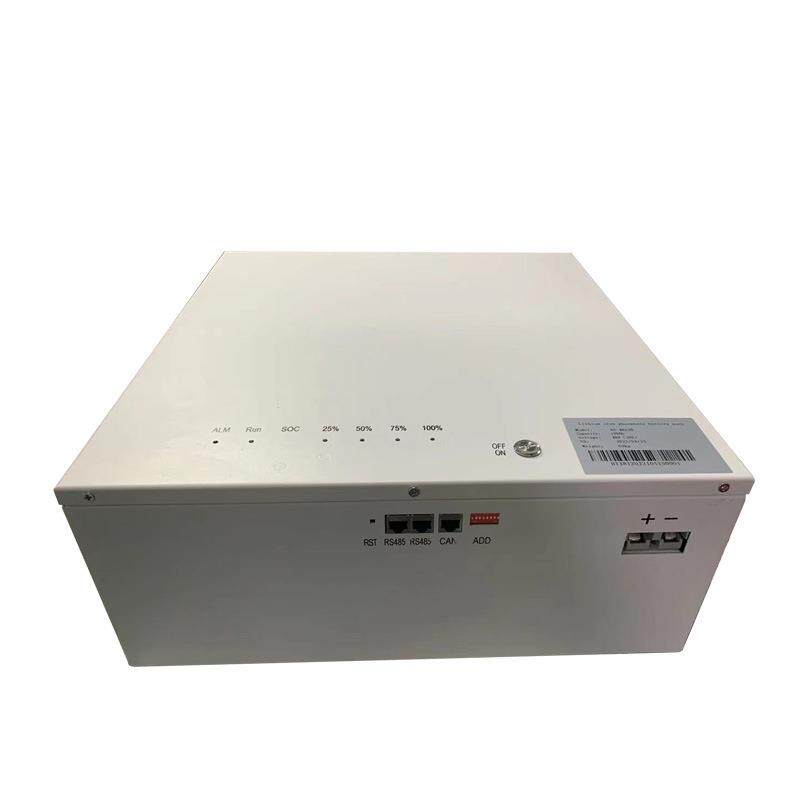 直供48V120A,太阳能壁挂式100A储能电池,带485通信不间断供电系统