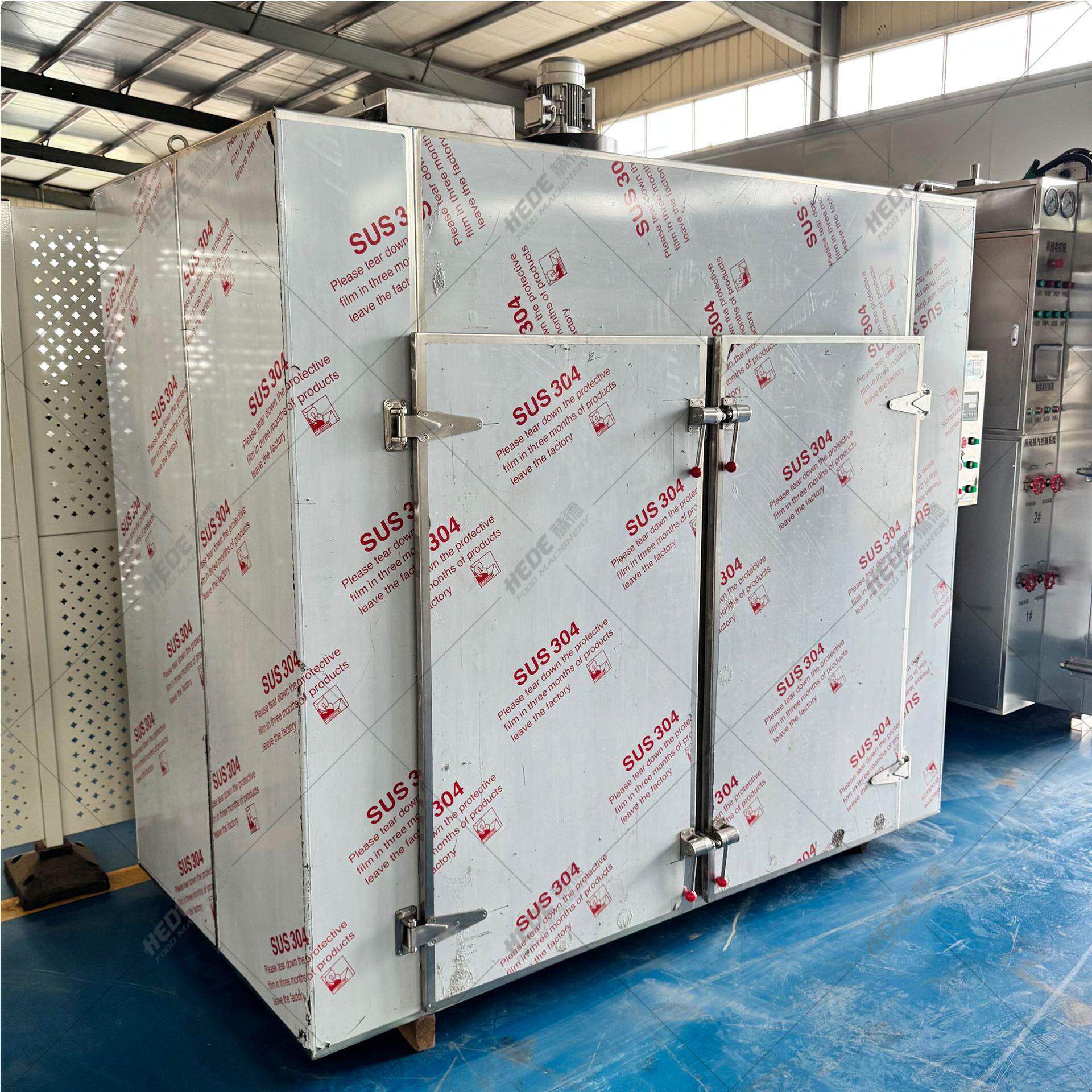 赫德制造小型食物烘干机 商用菠萝干设备 干果热风循环烘干房箱