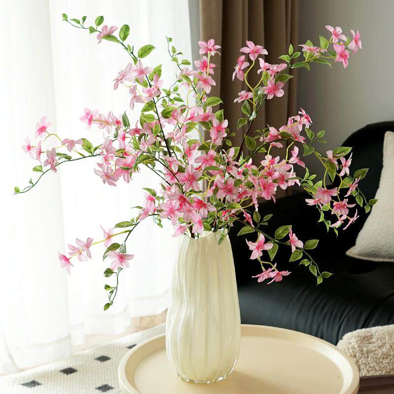 ins风小清新七里香仿真花客厅餐桌装饰花艺摆设假花小碎花插花瓶