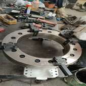 钢结构双面型坡口机自动行走平板铣边机双电机钢管磨口机坡口一体